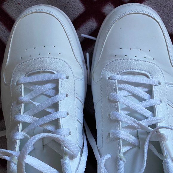 Adidas Hoops 2.0 White Sneakers - Picture 4 of 6